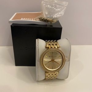 Michael Kors Darci 3 Hand Watch with Glitz Accents